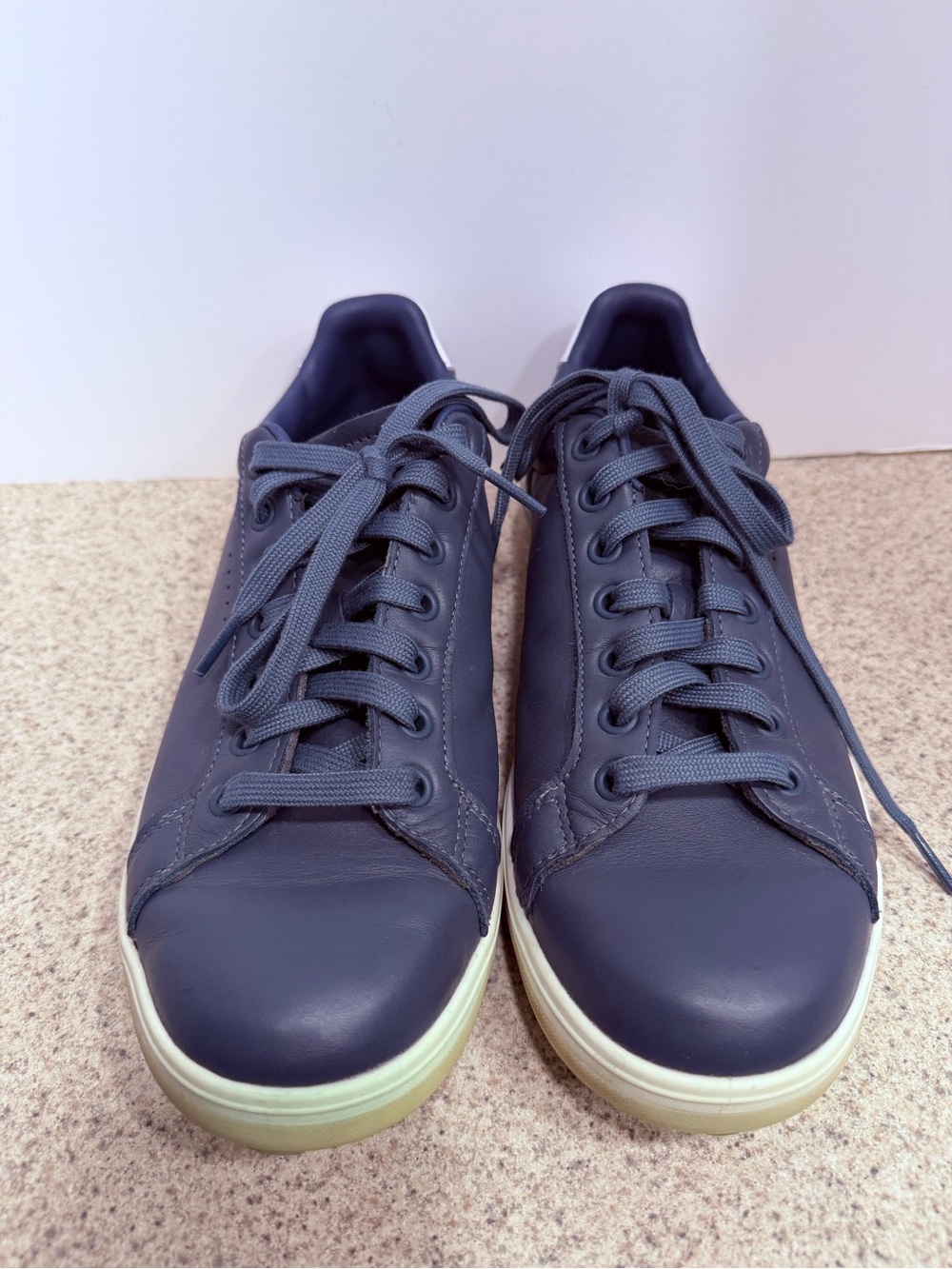 ADIDAS Boost Go To Spikeless Golf Shoes Men's Size 8.5 - Navy Blue Leather